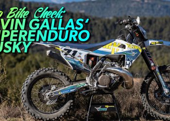 KEVIN GALLAS‘ SUPERENDURO Husqvarna „TC300“ Spezialbike