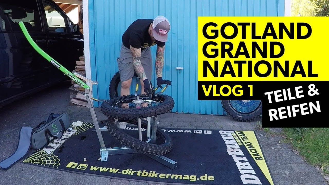 GOTLAND GRAND NATIONAL Vlog 1: Teile und Reifen