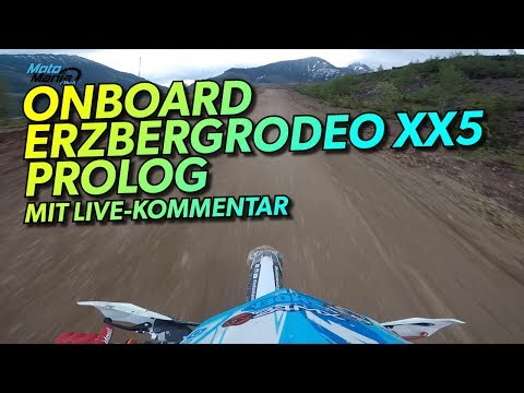 ONBOARD: PROLOG ERZBERGRODEO XX5 (2019) mit live Kommentar Busty Wolter