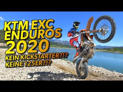 KTM EXC 2020 Enduro, alle Bikes, alle Fakten!
