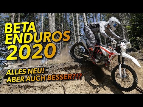 BETA ENDUROS 2020 – komplett neue 4-Takter, stark modifizierte 2-Takter!