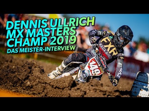 DENNIS ULLRICH – ADAC MX Masters Champion 2019 nach seinem Titelgewinn